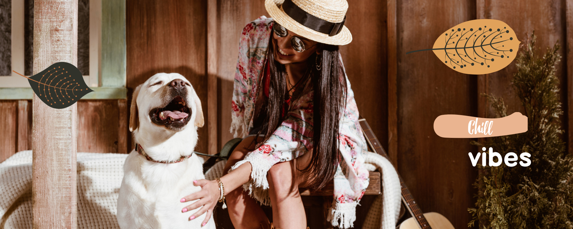 Woman and her dog